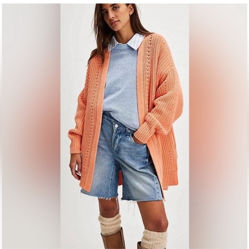 Free People Nightingale Cardi XS NWOT